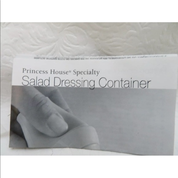 ❤️3/$30 350 Princess House On The Go Salad Dressin - Picture 6 of 6